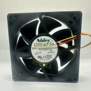 1 PCS  Nidec Fan T92T12MUA7-53 DC12V 0.25A 9225 9CM 3-wire cooling fan - Picture 1 of 3