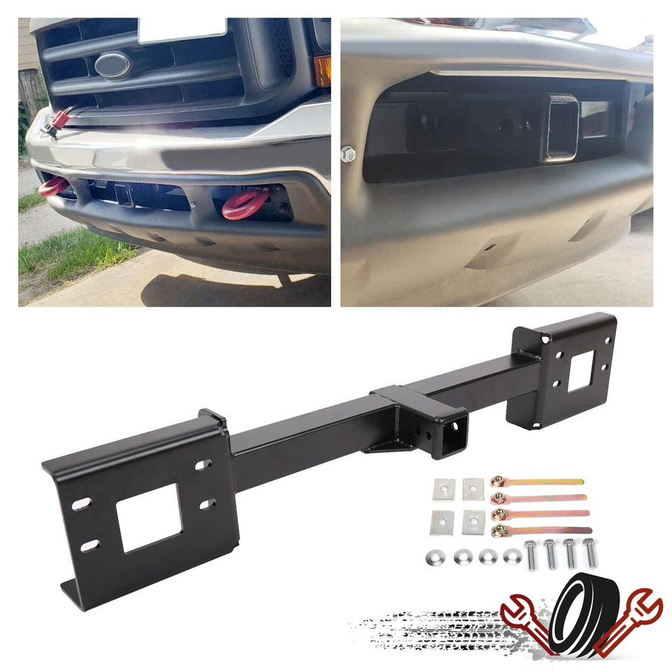 For 99-07 Ford F-250/F-350/00-05 Excursion Front Mount Trailer Receiver Hitch Foto 1 de 4