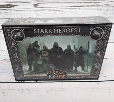 Stark Heroes 1 A Song of Ice and Fire Miniature Game of Thrones CMoN NIS - Image 1 of 4
