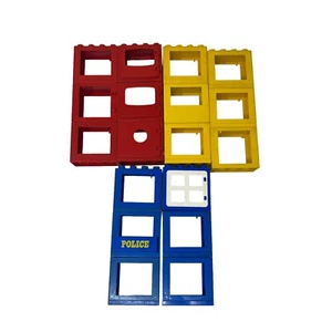 Lego Duplo Especial Ventanas Puerta Lote de 18 Repuestos Rojo Azul Amarillo - Imagen 1 de 8