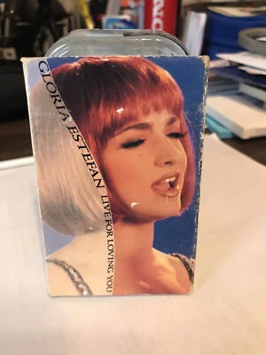 Gloria Estefan Live For Loving You Remix Cassette Single Underground Club Edit - Image 1 of 3