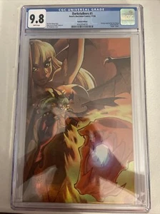 Darkstalkers #1 Joe Madureira Foil Cvr CGC 9.8 Devil’s Due - Picture 1 of 2