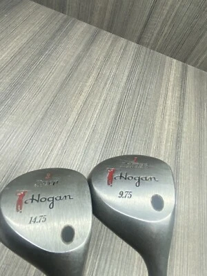 JUEGO DE CUCHARA DE MADERA Ben Hogan Golf 1 y 3 diámetro derecho ápice de acero #3 regular Foto 1 de 4