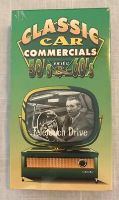 Classic Car Commercials 50'S & 60's VHS Ford Chevy Volkswagen TV Ads - Image 1 of 2