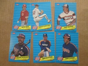 1986 Fleer Future Hall of Fame Set of 6 w/Rose, Ryan - Picture 1 of 1
