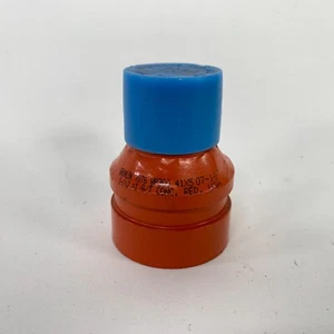 Gruvlok 7076 Concentric Reducer 1-1/2" x 1" WP300 0390037208 Grooved To Threaded - Picture 1 of 4