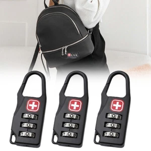 3 X Zahlenschloss Kofferschloss Gepäck Taschen Reisen Trolley Sicherung - Bild 1 von 8