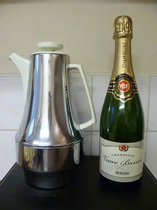 RETRO, ITALIAN DESIGN 'ALFI' CHROMIUM VACUUM COFFEE POT 'ALFI' CHROME VACUUM JUG - Picture 1 of 10