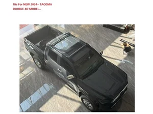 For 2024 2025 Toyota Tacoma Double Cab Top Roof Rack + Cross Side Rails Bars Set - Picture 1 of 5