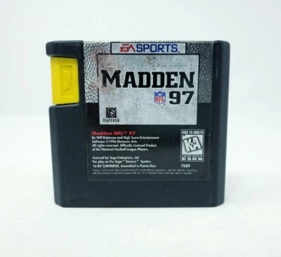 Madden NFL 97 (Sega Genesis) Authentic Cart Only  - Image 1 of 4