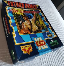 3.5" pc big box Rick Dangerous 1989 Core Design Future Games Italian Tested