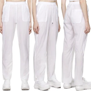 NEW $118 ALO Yoga Cloud Nine Pant Sz Large L White Tall Lightweight Cooling - Picture 1 of 16