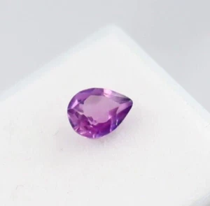 Pink Sapphire Natural 1 Ct Certified AAA Quality Loose Gemstone Pear Cut - Imagen 1 de 6
