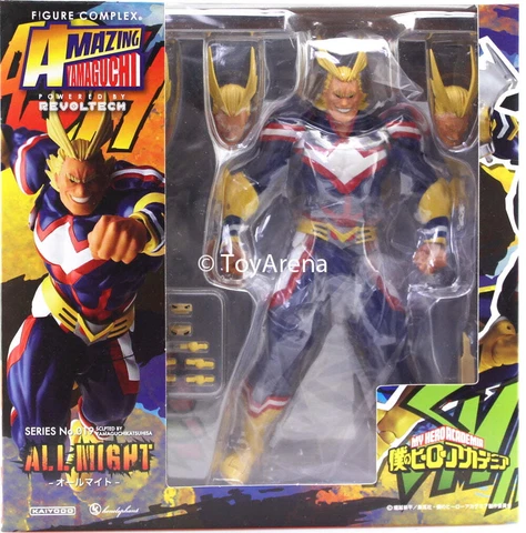 Amazing Yamaguchi Revoltech Figure Complex All Might My Hero Academia In Stock Cover