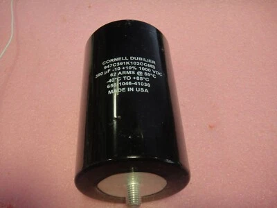 CORNELL DUBILIER 947D391K102CCMS caja abierta nuevo en la foto Foto 1 de 3