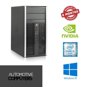 Fast Gaming PC Computer - Perfect Beginner PC i3 8GB GT 710/730 SSD WINDOWS 10 - Picture 1 of 1