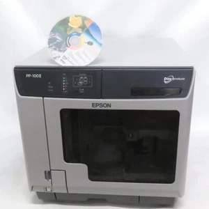 Epson PP-100II Producteur de Disque * Testé Fonctionnel, 6% Utilisé * INCOMPLET !! - Photo 1/16