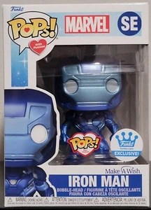 Funko Pop! Esclusiva Funko Shop Make A Wish IRON MAN - Foto 1 di 7