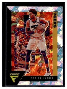 2020-21 Panini Flux Silver Cracked Ice Prizm #135 Tobias Harris Fanatics