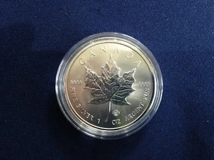 2014 Kanada 5,00 $ Maple Leaf Stempelglanz eine Unze 0,9999 E6113 - Bild 1 von 8