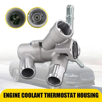 Conjunto de carcasa termostato refrigerante motor Ford Explorer 2011-2019 902-683 Foto 1 de 4