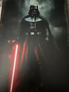RETRO LIZENZIERTES STAR WARS DARTH VADOR ANTIK LOOK BLECHSCHILD SCHUPPEN - Bild 1 von 5
