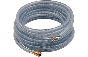 RIEGLER PVC-Druckluftschlauchset Innen-Ø 9 mm Außen-Ø 15 mm Länge 5 m Schnell...
