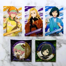 The Idolm@Ster Sidem Aya Kirio Shoma Kuro Clear Card Can Badge