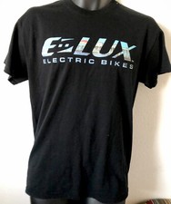 Original Official E-LUX ELECTRIC Tahoe GT BIKES Men’s RARE T-Shirt Size M NWOT