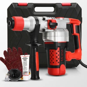 220V Cordless Drill Brushless Electric Impact Hammer Slotted Red Brick Concrete - Picture 1 of 8