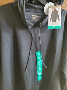 LADIES OTTOMAN HOODIE BLACK SIZE XL - Picture 1 of 3