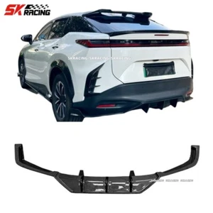 Fit For Lexus RZ300e RZ450e 2023-2025 Real Carbon Fiber Rear Bumper Lip Diffuser - Bild 1 von 9