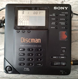 Sony D-35 CD Discman Walkman D35 Player Digital Musik GETESTET FUNKTIONIERT **WIE BESEHEN** - Bild 1 von 10