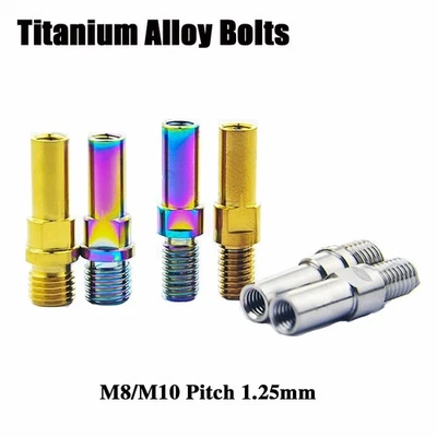 M8/M10x1.25mm V-Brake Bosses Post 6AL/4V Titanium Ti Gr5 Bolts Bicycle Screws - Image 1 of 4