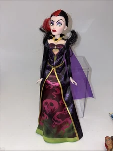 Disney VILLAINS EVIL QUEEN 11' DOLL FROM BLACK & BRIGHTS LOOSE Missing Crown - Picture 1 of 3