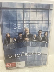 Succession : Season 4 (DVD, 2023) Fourth Final Reg 4 Fast Post - Picture 1 of 3