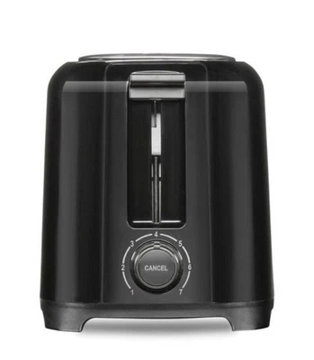 Proctor Silex 2-Slice Extra Wide Black Toaster - Model 22215PS - Open Box New - Image 1 of 4