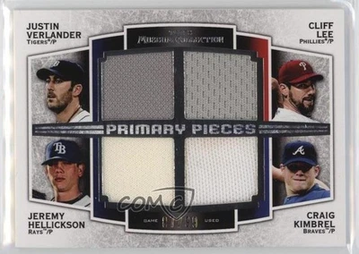 Colección Museo Topps 2012/99 Justin Verlander Cliff Lee Jeremy Hellickson Foto 1 de 2