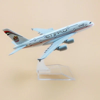 1:400 Etihad Airways Airbus A380-800 Diecast Airplane Model Collection... - Immagine 1 di 4
