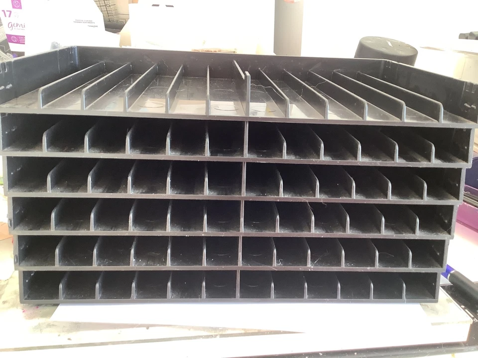 Spectrum Noir Universal Pen Trays, Black - Pack of 6 - Image 1 of 1