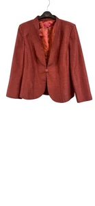 Jacques Vert Burnt Orange Jacket Size 20 Ec Away 2.9 - Picture 1 of 4