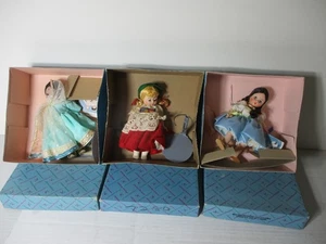 VINTAGE KONVOLUT 3 MADAME ALEXANDER PUPPEN 575 594 568 ISRAEL INDIEN SCHWEIZ - Bild 1 von 10