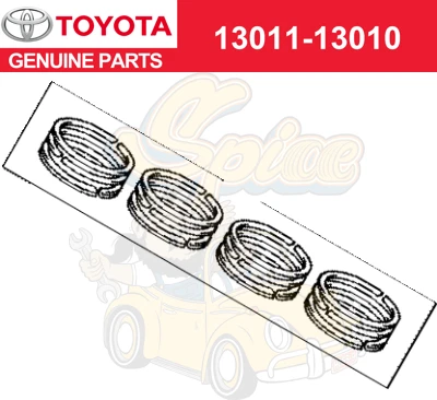 1301113010 Toyota Genuine RING SET, PISTON 13011-13010 - Image 1 of 1