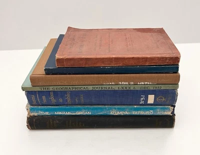 Lot of 7 Books on Burma History Geographical Journal Minami Organ Glass Palace Foto 1 de 4