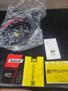 New OMP Window Racing Net FIA Approved - Black - Foto 1 di 9