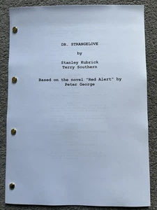 Dr. Strangelove Film Script. Peter Sellers. James Earl Jones. George C. Scott. - Picture 1 of 2