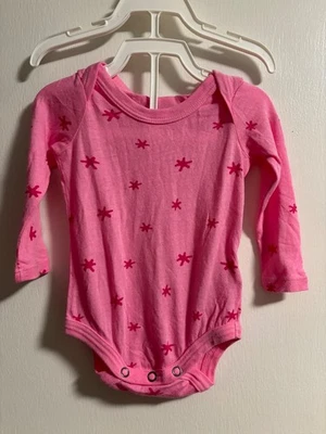 NWT Splendid Baby Girls Cotton Modal Pink ⭐️ Long Sleeve Bodysuit 3-6 Months New - Image 1 of 4