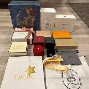 High End Marken Leerkarton Dior, Louis Vuitton, CHANEL, GUCCI, COACH, etc. 24338 - Bild 1 von 5