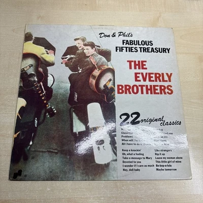 The Everly Brothers Don & Phil´s Fabulous Fifties Treasury LP 12“ Vinyl Janus UK - Bild 1 von 4
