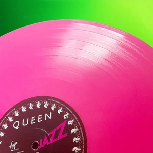 Queen - Jazz - Pink Vinyl LP 2015 Virgin EMI Half-Speed Mastered Mint Rare Copy - Picture 1 of 14